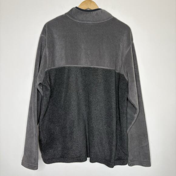 Columbia Mens Steens Mountain Half Snap Pullover Fleece Sweater Gray Size XXL - Picture 4 of 12
